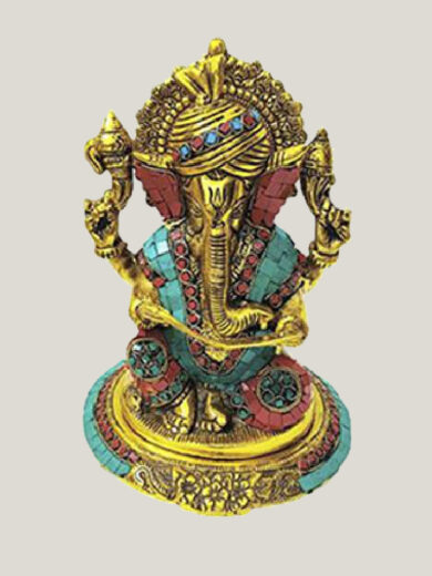 Little Idol of Lord Ganesha with multiple color