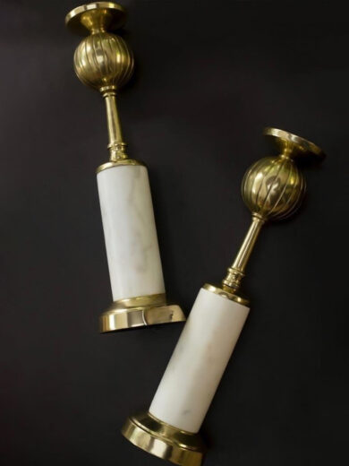 Stylish Elliptic Candle Holder Stand