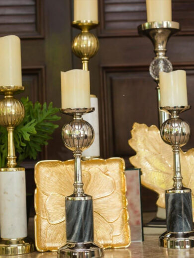 standing stylish Elliptic Candle Holder Stand