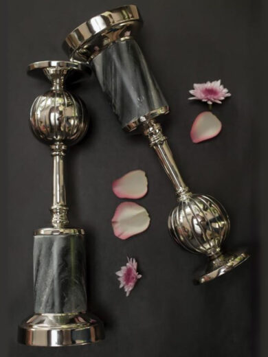 decorative Elliptic Candle Holder Stand