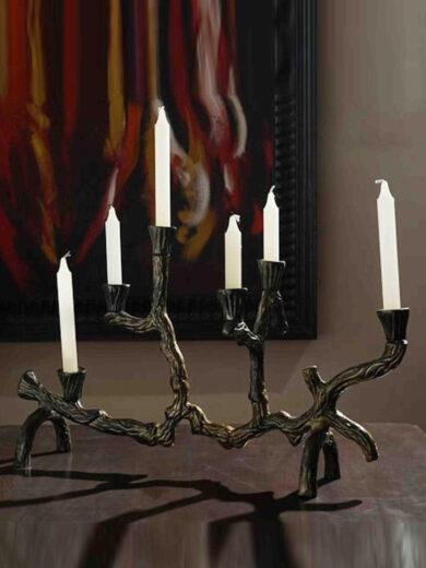 Tree Branched Metal Candle Holders