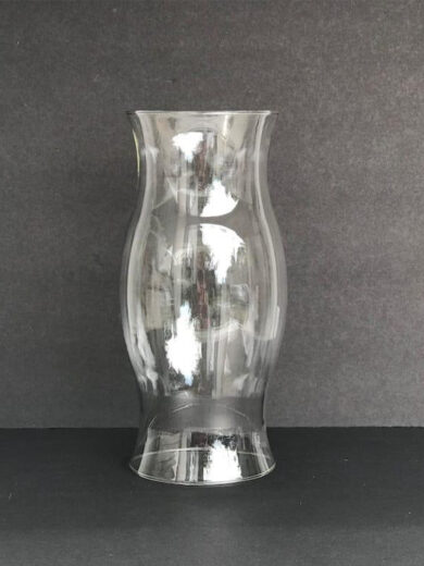 Tall open ender Clear Glass for holding Candles