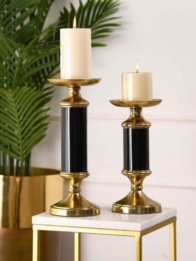 Premium Metal Candle Stands Multiple Colors