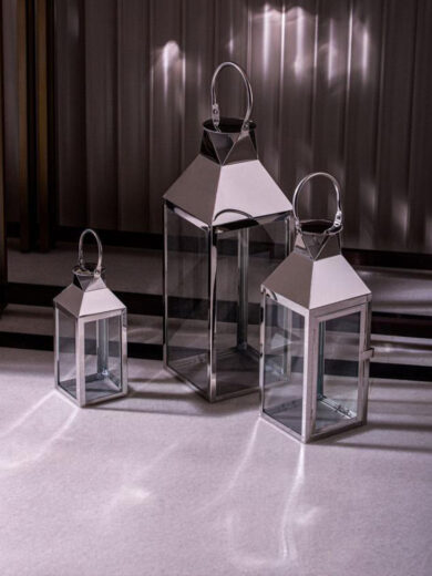 Premium Stainless Steel Hanging Lanterns