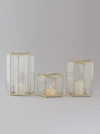 Beautiful Glass Candle Holders